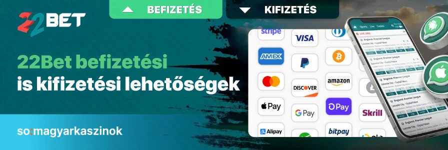 22Bet befizetesi is kifizetesi