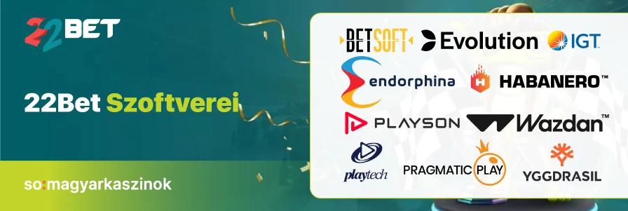 22Bet szoftverei