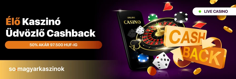 Elo Kaszino Udvozlo Cashback Bonusz