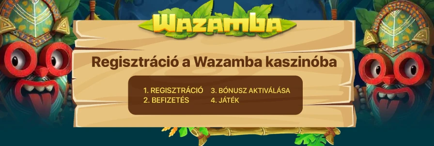 Wazamba regisztracio