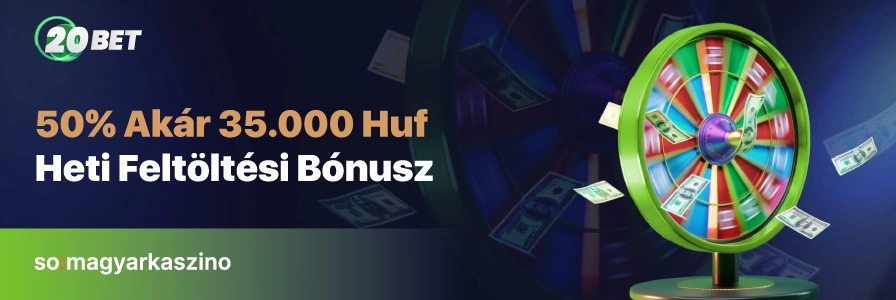 Heti Feltoltesi Bonusz
